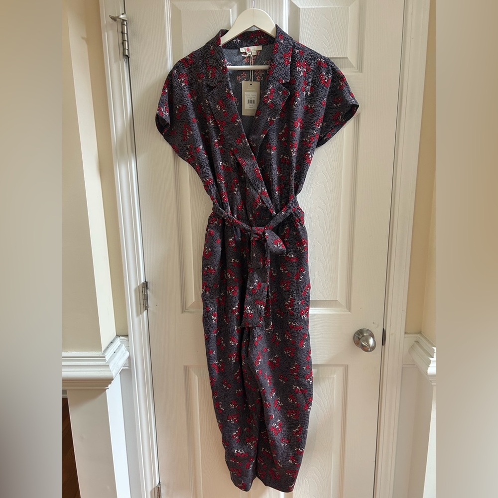 NWT Boden Floral Jumpsuit Frederica Size 12R
